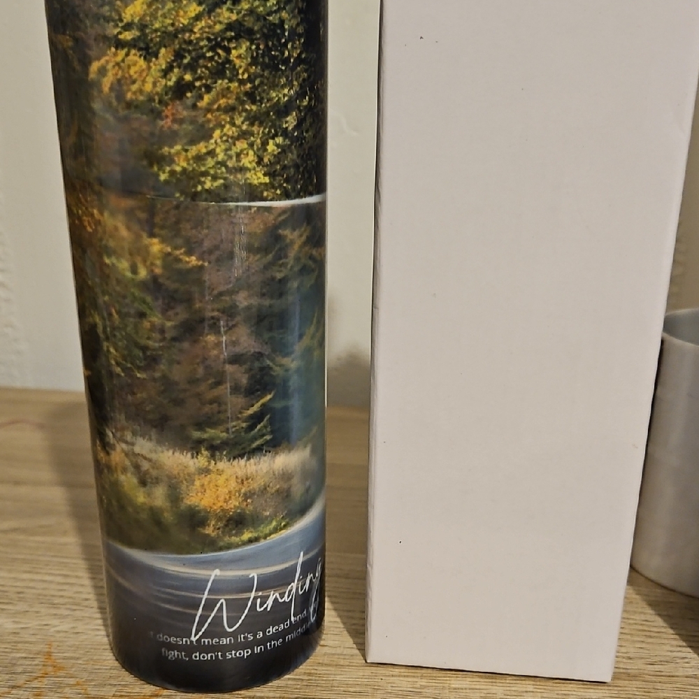 Nature-Inspired Travel Mug